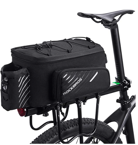 ROCKBROS A9-BK Gepäckträgertasche Faltbare Seitentaschen 9-12L  Schwarz