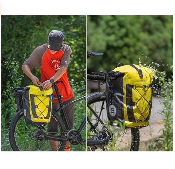 ROCKBROS AS-002-1 Hinterradtasche 100% Wasserdichte Gepäckträgertasche 27L