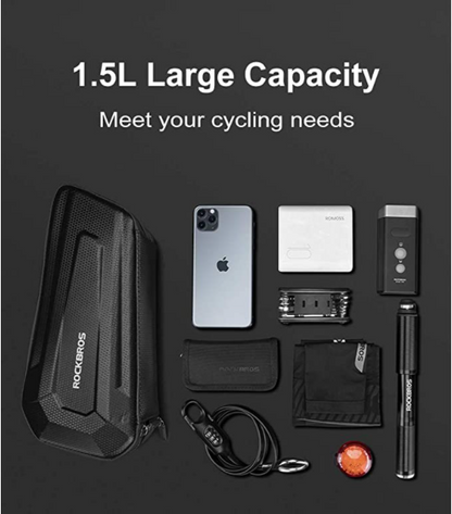 ROCKBROS B66/7 Rahmentasche Fahrradtasche Wasserdichte Dreiecktasche 1.5L/2.5L