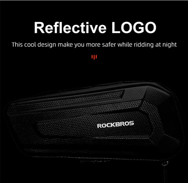 ROCKBROS B66/7 Rahmentasche Fahrradtasche Wasserdichte Dreiecktasche 1.5L/2.5L