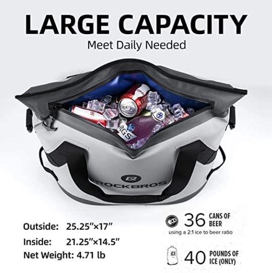 ROCKBROS BX-003 Kühltasche Wasserdicht Kühler 17L Isolierte Kühlbox