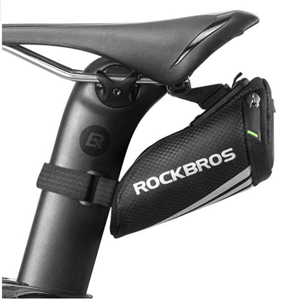 ROCKBROS C28 Satteltasche Fahrradsitz Tasche mit Befestigungsriemen/mit Halterung