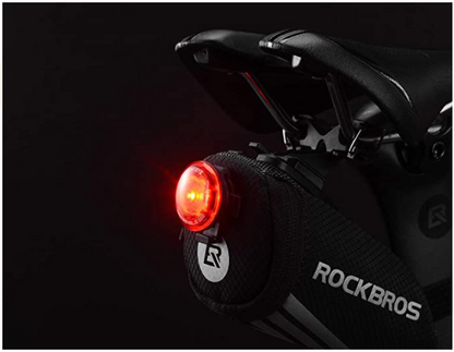 ROCKBROS C28 Satteltasche Fahrradsitz Tasche mit Befestigungsriemen/mit Halterung