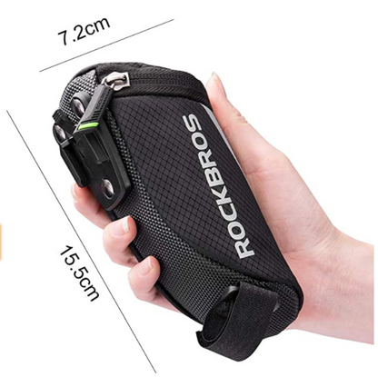 ROCKBROS C28 Satteltasche Fahrradsitz Tasche mit Befestigungsriemen/mit Halterung