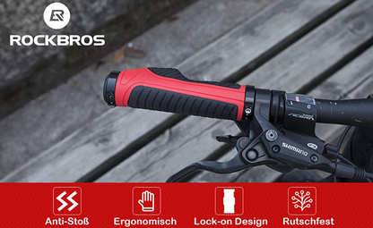 ROCKBROS Ergonomische Fahrrad Lenkergriffe Rutschfest 22mm