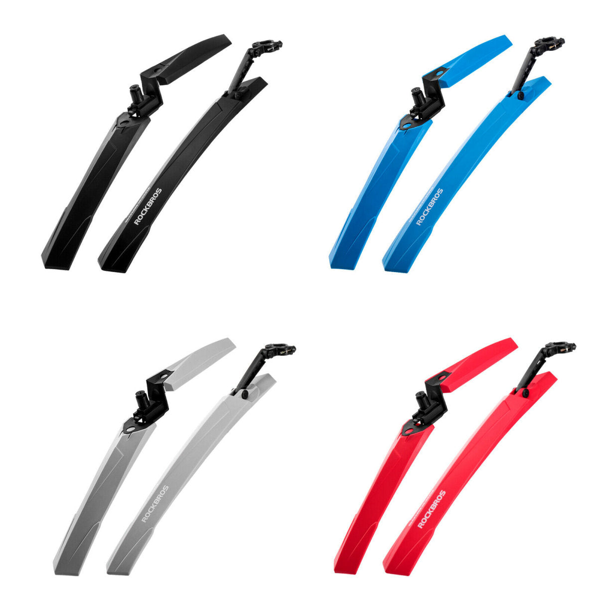 ROCKBROS Fahrrad Schutzblech Set Vorne und Hinten 26 Zoll 4 Farben