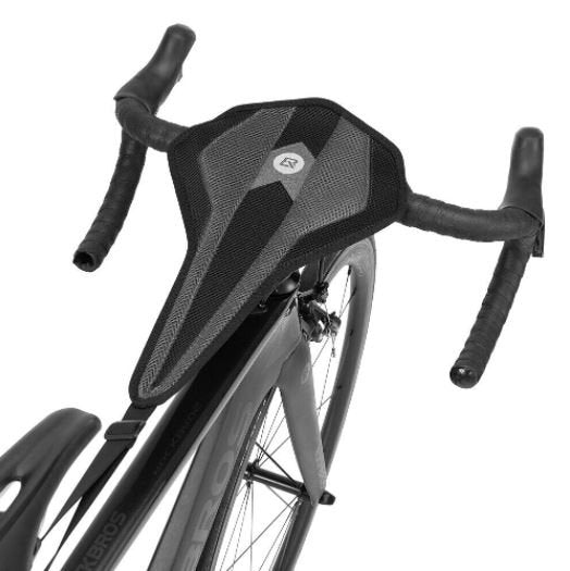 ROCKBROS Fahrrad Schweißfänger für Rollentrainer Anti-Schweiß Atmungsaktiv Grau