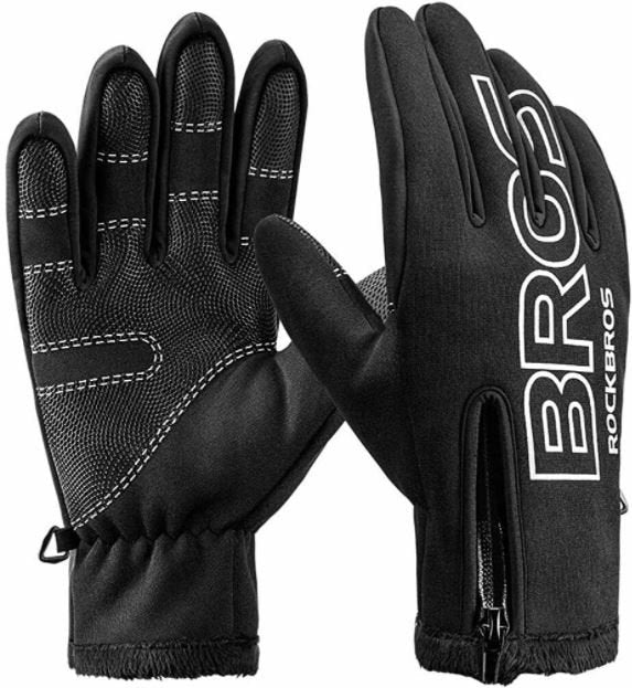 ROCKBROS Fahrradhandschuhe Winter Motorrad Fahrrad Radsport Bike MTB Handschuhe
