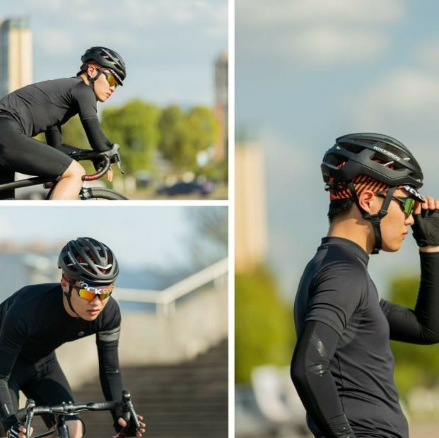 ROCKBROS Fahrradkappe Kappe Mütze unter Helm Cap Anti-UV Atmungsaktiv