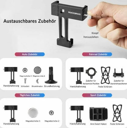 ROCKBROS Handyhalterung Multifunktional Magnet Handy Halterung Universal