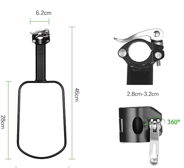 ROCKBROS KW-672 Gepäckträgertasche Wasserfest Schnellspanner mit Halterung