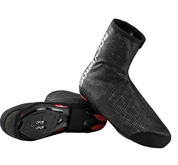 ROCKBROS LF1081 Wasserdicht Überschuhe Windfest Schwarz