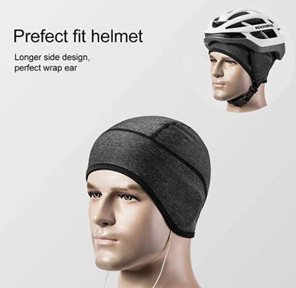 ROCKBROS LF7227 Fahrradmütze Unterziehmütze für Damen Herren Winddicht