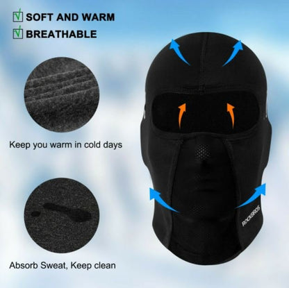 ROCKBROS LF8010 Balaclava Sturmhaube Winter Fahrradmaske 2 Type