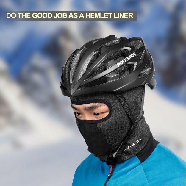 ROCKBROS LF8010 Balaclava Sturmhaube Winter Fahrradmaske 2 Type