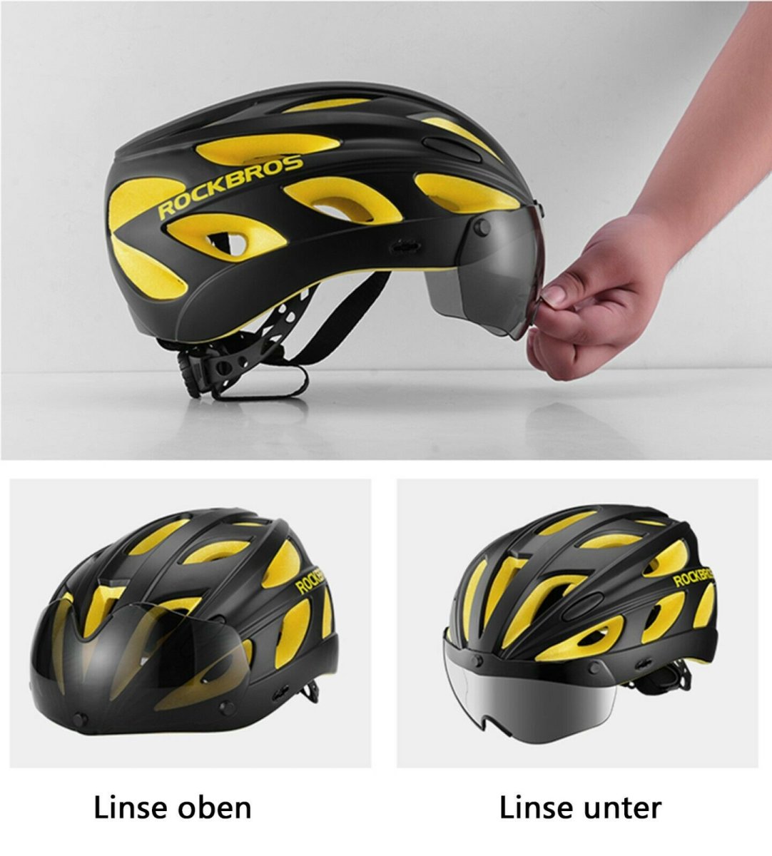 ROCKBROS Rennradhelm TT-16 Flex-Set