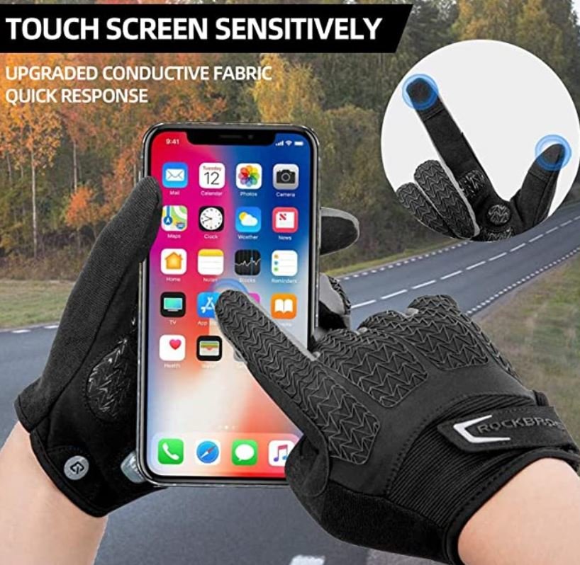 ROCKBROS S169-1 Fahrradhandschuhe Winter Touchscreen