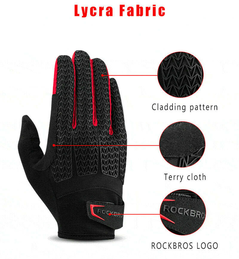 ROCKBROS S169-1 Fahrradhandschuhe Winter Touchscreen