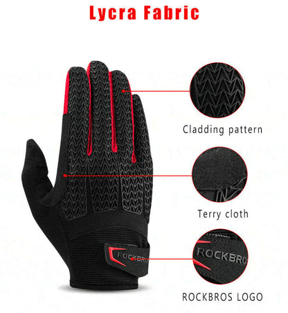 ROCKBROS S169-1 Fahrradhandschuhe Winter Touchscreen