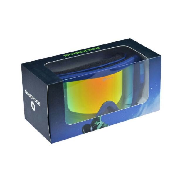 ROCKBROS Skibrille Für Frauen Herren Kinder Goggles Winter Anti-Fog-Skibrille