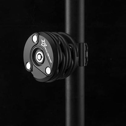 ROCKBROS WL798BK Mini Faltbare Anti-Diebstahl Schloss Schwarz