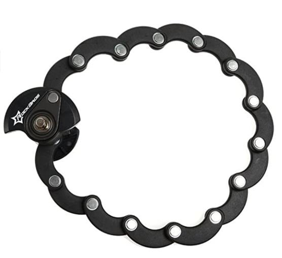 ROCKBROS WL798BK Mini Faltbare Anti-Diebstahl Schloss Schwarz