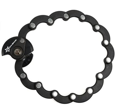 ROCKBROS WL798BK Mini Faltbare Anti-Diebstahl Schloss Schwarz
