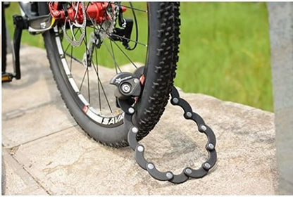 ROCKBROS WL798BK Mini Faltbare Anti-Diebstahl Schloss Schwarz