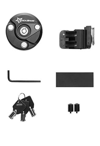 ROCKBROS WL798BK Mini Faltbare Anti-Diebstahl Schloss Schwarz