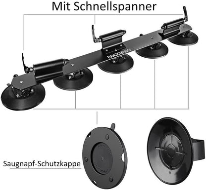 ROCKBROS XP100 Fahrradträger Dachgepäckträger Schnellmontage für 1-3 Fahrräder