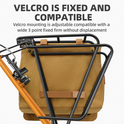 ROCKBROS Fahrrad Gepäckträgertaschen Fahrradtasche Packtasche Doppel Camping MTB
