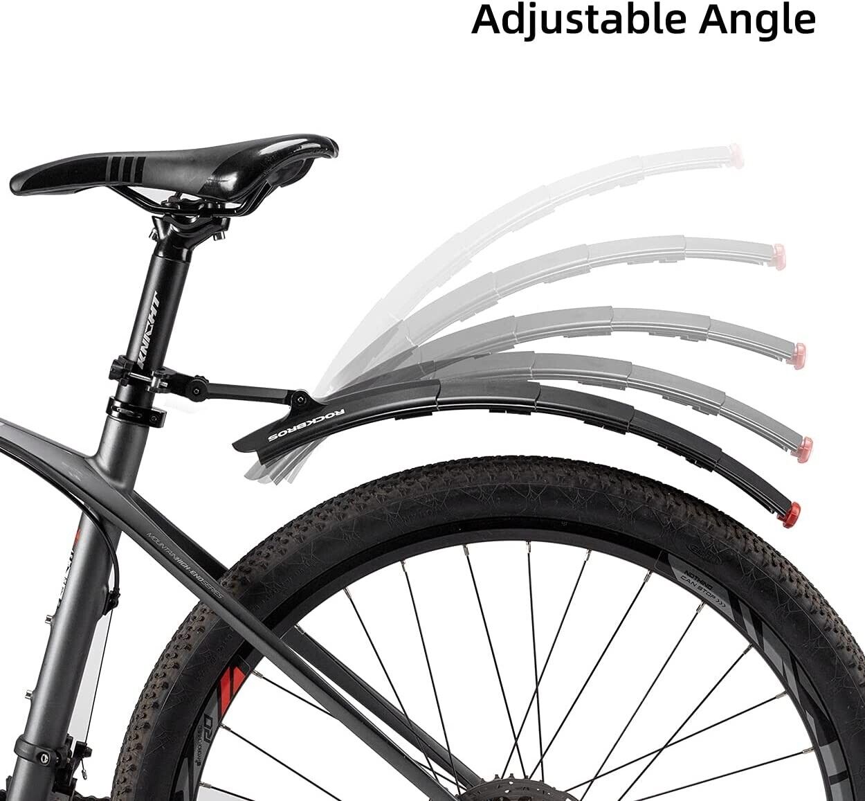 ROCKBROS Schutzbleche Set Vorne Hinten Fahrrad Schutzblech MTB Spritzschutz