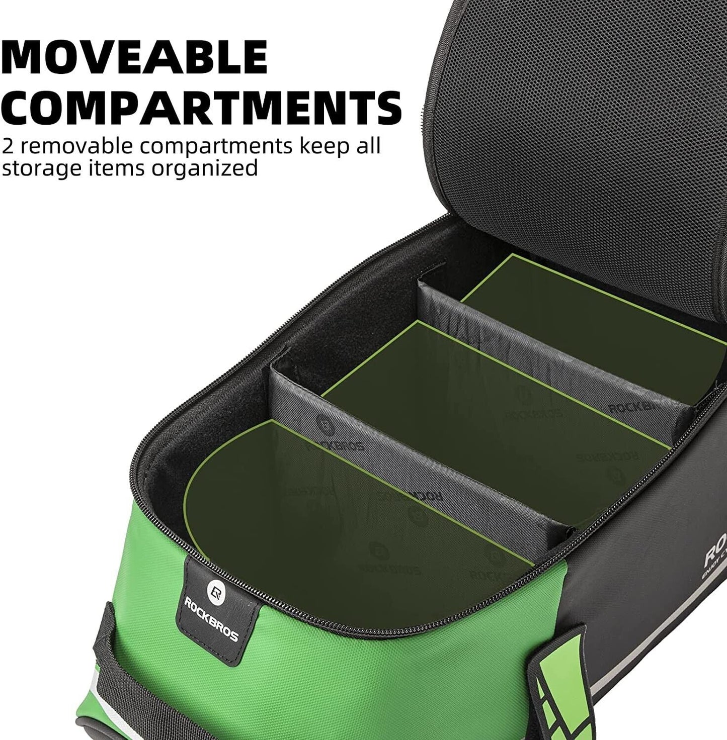 ROCKBROS Fahrrad Gepäckträgertasche Satteltasche Multifunktionale Picknicktasche 9L