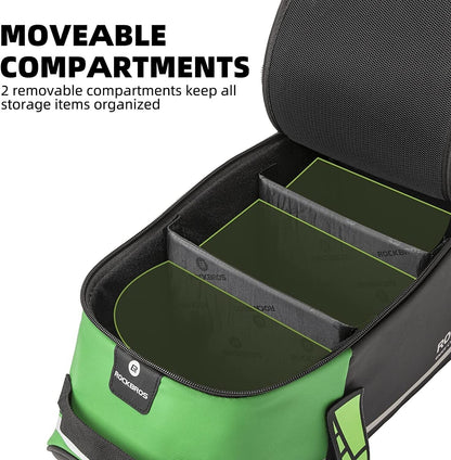 ROCKBROS Fahrrad Gepäckträgertasche Satteltasche Multifunktionale Picknicktasche 9L