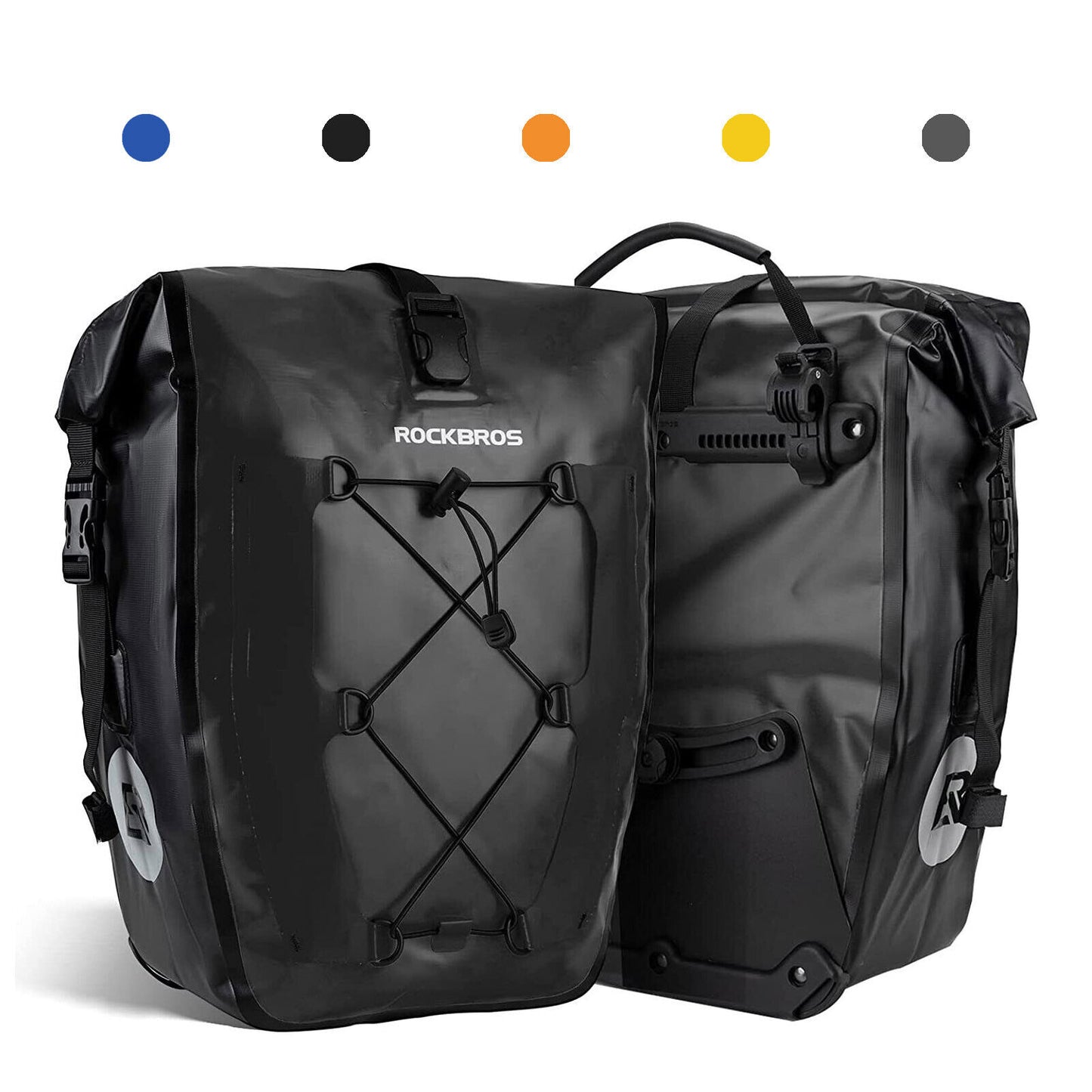 ROCKBROS Wasserdicht Gepäckträgertasche Packtaschen Fahrradtasche 25L 5 Farben
