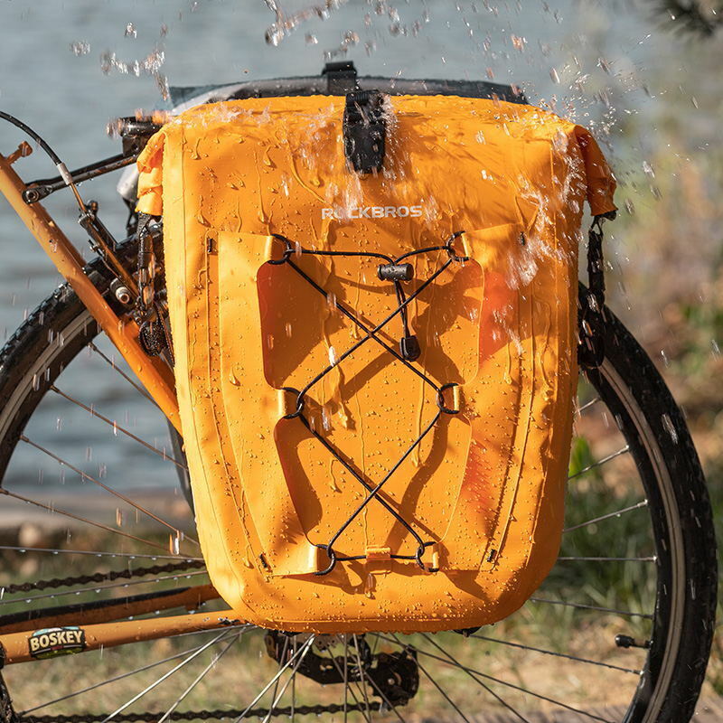 ROCKBROS Wasserdicht Gepäckträgertasche Packtaschen Fahrradtasche 25L 5 Farben