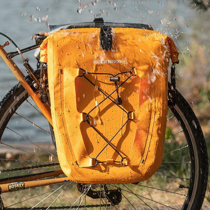 ROCKBROS Wasserdicht Gepäckträgertasche Packtaschen Fahrradtasche 25L 5 Farben