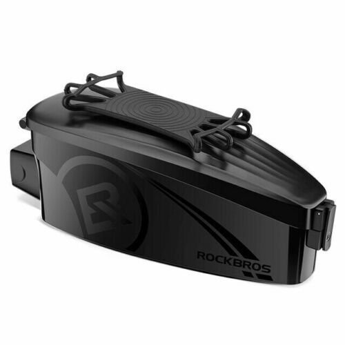 ROCKBROS Fahrradtasche Rahmentasche mit Handyhalterung für 4-6,5 Zoll Handy